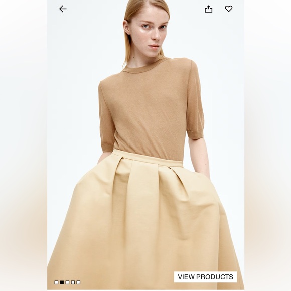 H&M CIRCLE SKIRT SiZE 8 NWT - Picture 2 of 5